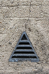 Metal Triangle Concrete